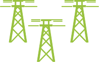 Grid Electricity Icon